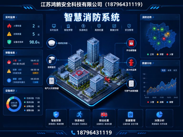 深圳智慧消防系统展示图